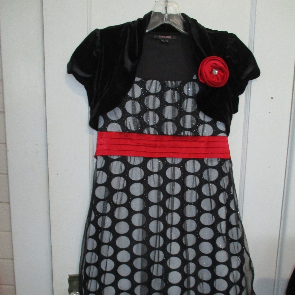 MY MICHELLE. HOLIDAY DRESS..GIRLS 10.. SPARKLY.